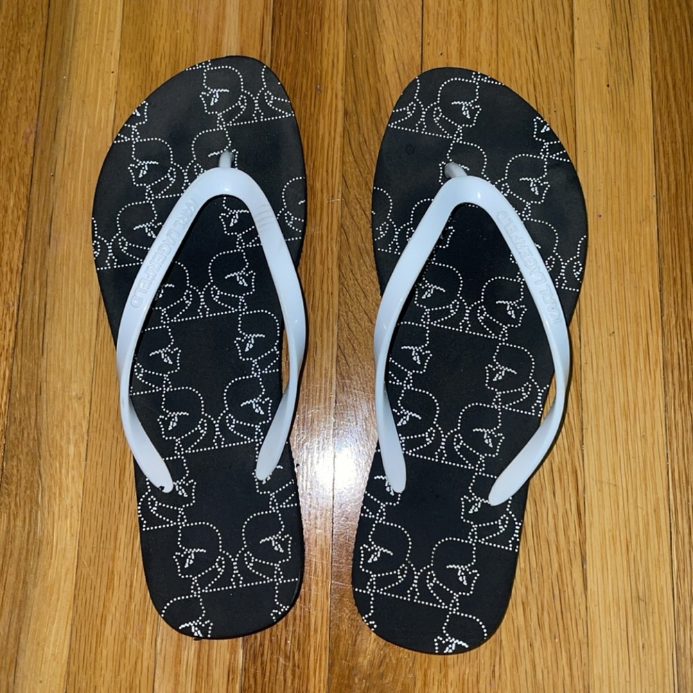 COPY - Karl lagerfeld flip flop size 9